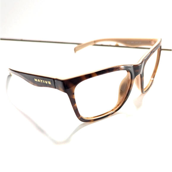 Native XD9005 900502 Braiden Polarized Size: 55-17-135 Brown & Tan Sunglasses - Picture 1 of 7